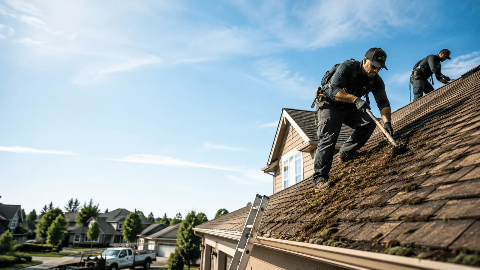 Roof Moss Removal in Perry, KS near me